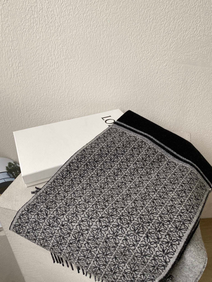 Loewe Wool Colored Scarf #nigo22165