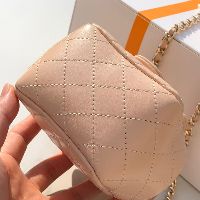 Chanel Leather Chain Diagonal Mini Bag #nigo22168