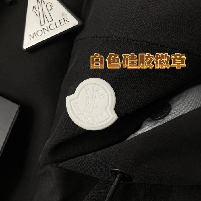 Moncler Black Hooded Down Jacket #nigo22155