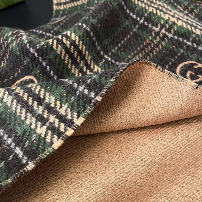 Gucci Plaid Wool Scarf #nigo96777