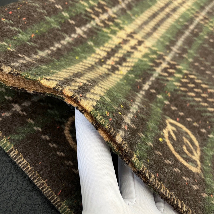 Gucci Plaid Wool Scarf #nigo96777