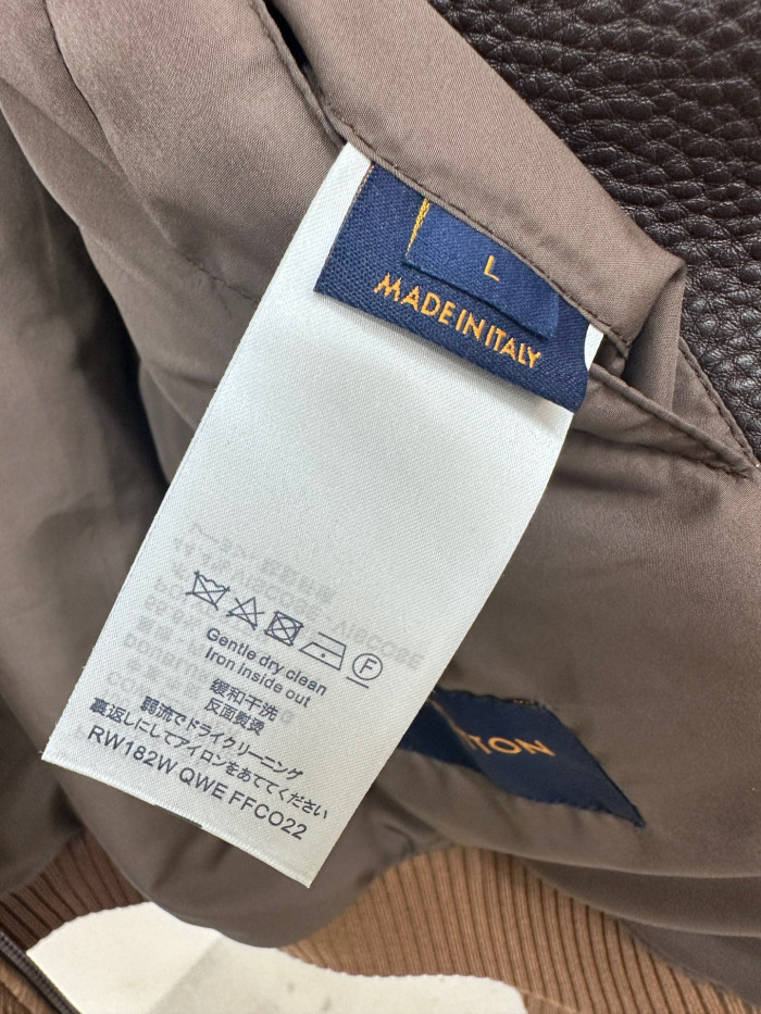 Louis Vuitton Mix Leather Blouson Jacket #nigo96816