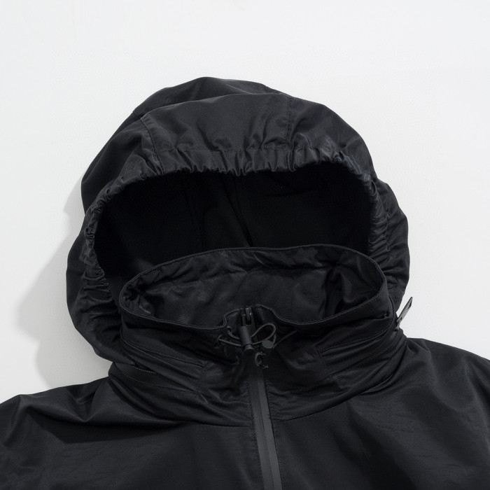 Bottega Veneta Colorblocked Zipper Drawstring Loose Hooded Jacket Casual Pants Ngvp #nigo6874