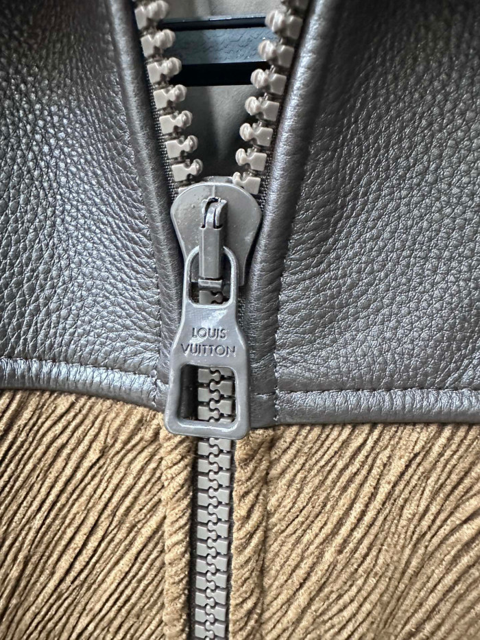 Louis Vuitton Mix Leather Blouson Jacket #nigo96816
