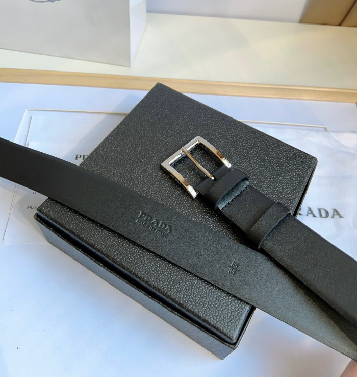 Prada Leather Accessory Belt #nigo22179