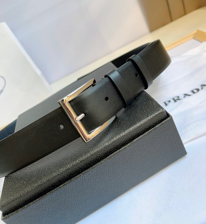 Prada Leather Accessory Belt #nigo22179