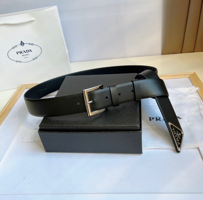 Prada Leather Accessory Belt #nigo22179