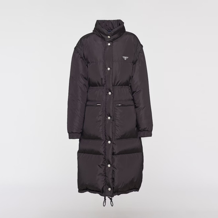 Prada Re-Nylon Long Puffer Down Coat Jacket #nigo96837