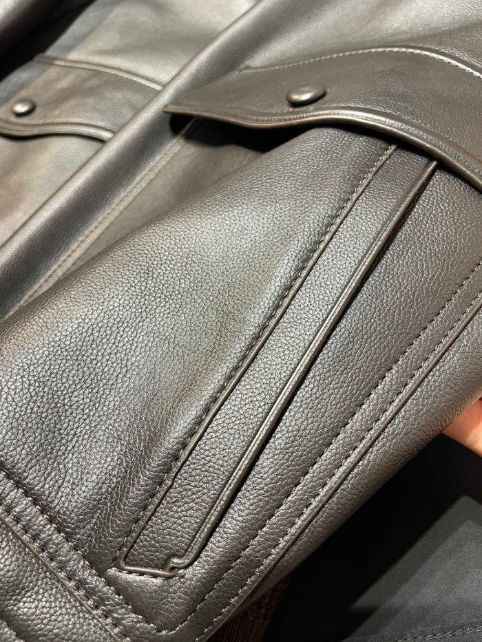 Berluti Multi-Pocket Leather Jacket Ngvp #nigo6915