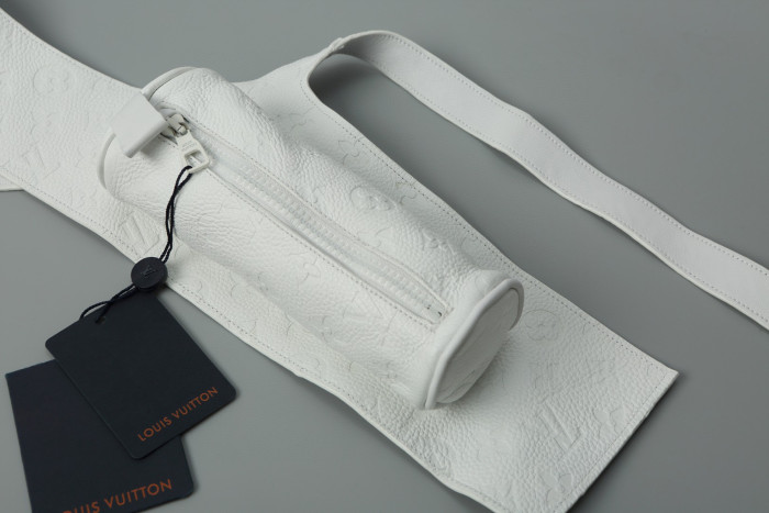 Louis Vuitton Leather Printed Vest With Accessories #nigo22172