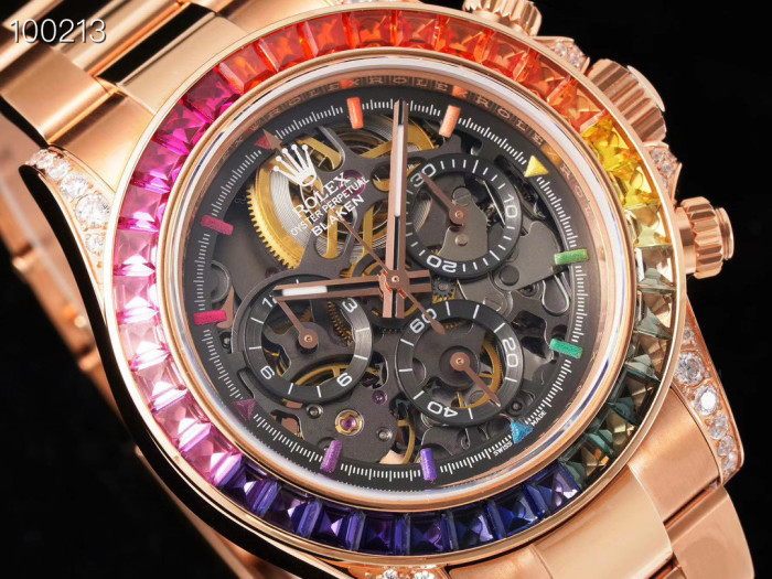 Rolex Skeleton Mechanical Watch #nigo96843