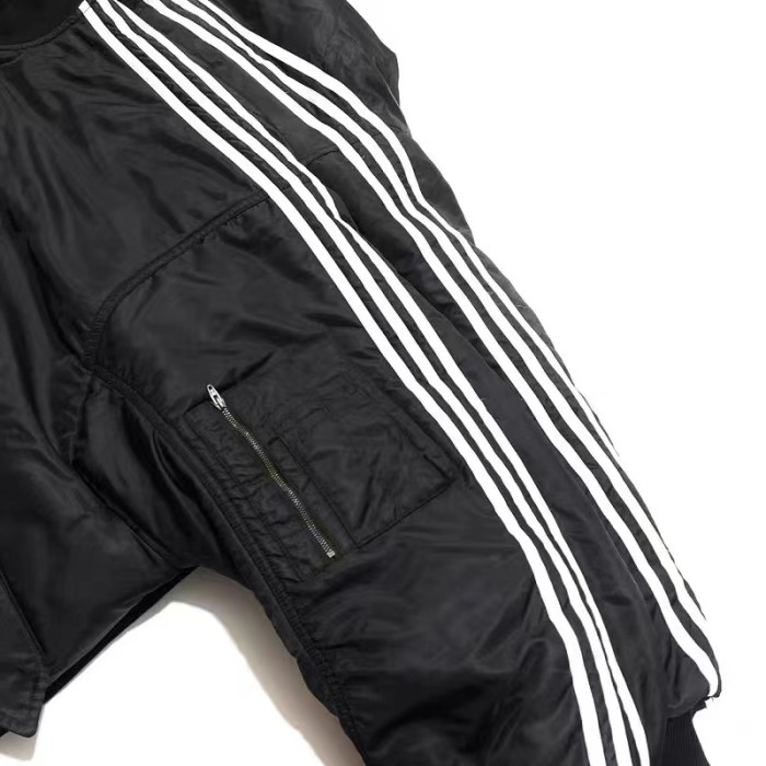 NIGO Balenciaga X Adidas Men's Striped Zip Long Sleeve Autumn and Winter Normal Fit Jacket #nigo96849