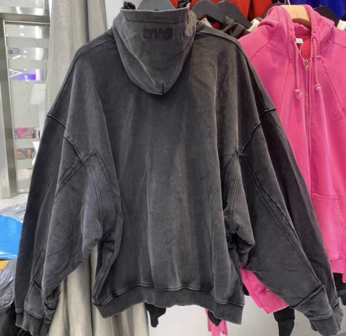 NIGO Vetements Men's Logo Embroidery Fall And Winter Cotton Long Sleeve Loose Zipper Hooded Coat Ngvp #nigo6927