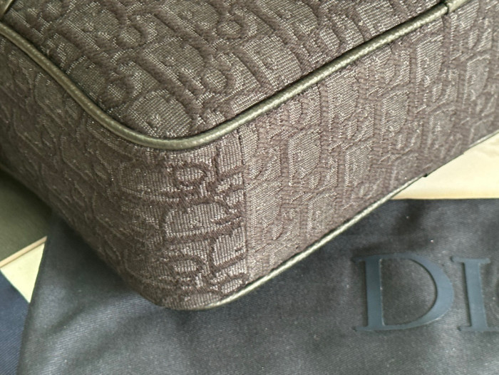 DIOR Old Flower Canvas Square One Shoulder Briefcase Bag Bags #nigo56355