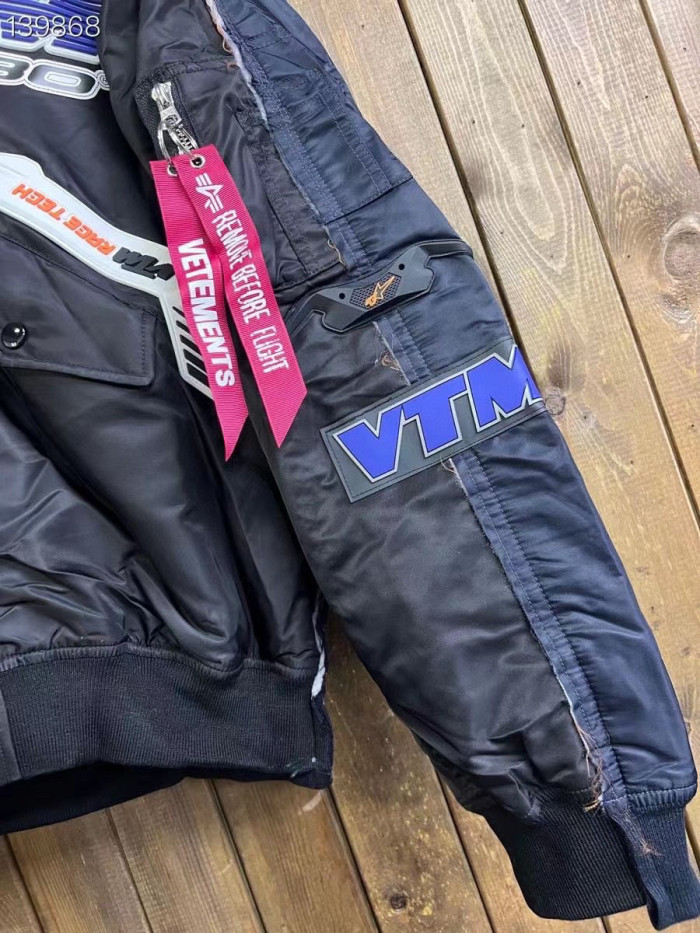 Vetements NIGO Man Motorcycle Zipper HoodedJacket #nigo94855