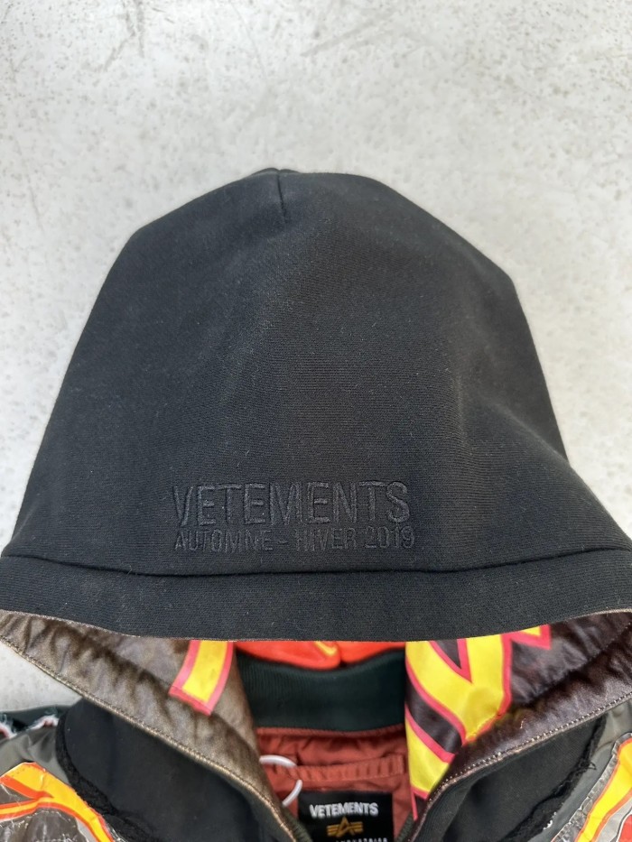 Vetements NIGO Man Motorcycle Zipper HoodedJacket #nigo94855