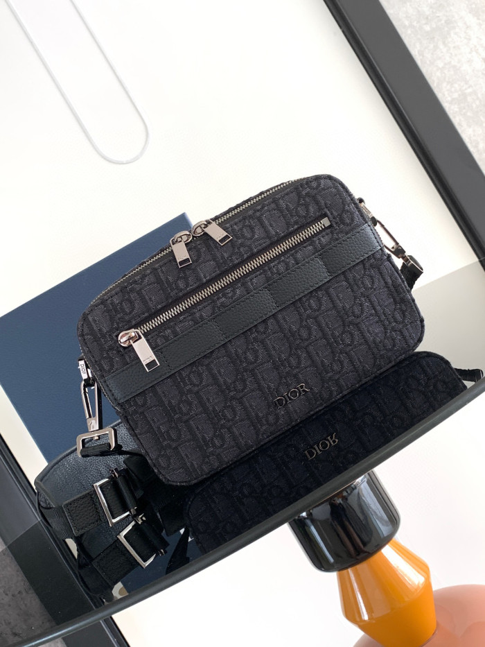 DIOR Old Flower Canvas Square One Shoulder Briefcase Bag Bags #nigo56355