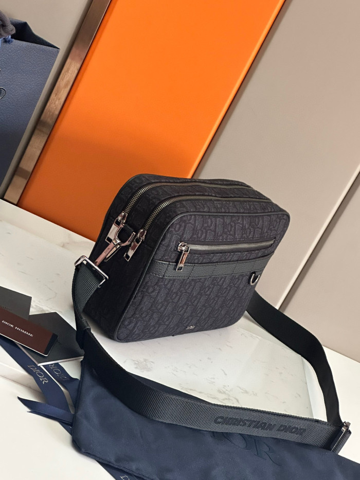 DIOR Old Flower Canvas Square One Shoulder Briefcase Bag Bags #nigo56355