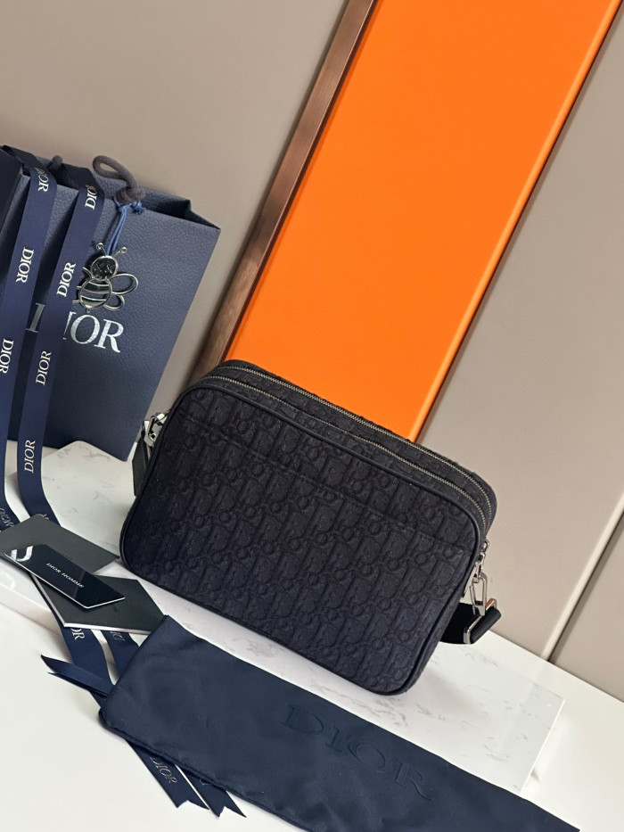 DIOR Old Flower Canvas Square One Shoulder Briefcase Bag Bags #nigo56355