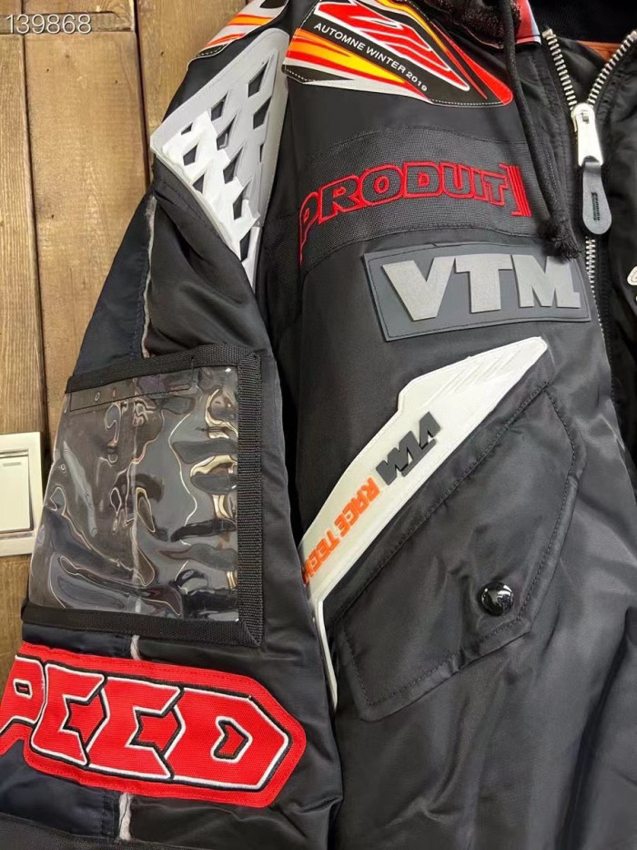 Vetements NIGO Man Motorcycle Zipper HoodedJacket #nigo94855