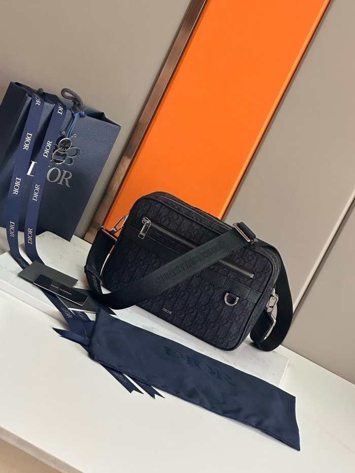 DIOR Old Flower Canvas Square One Shoulder Briefcase Bag Bags #nigo56355