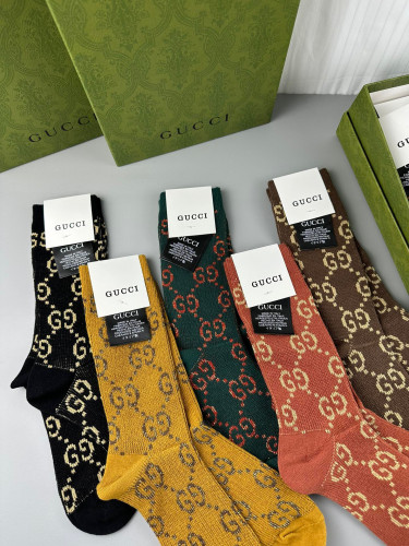 Gucci Socks 5-in-1 Set With Box #nigo96485