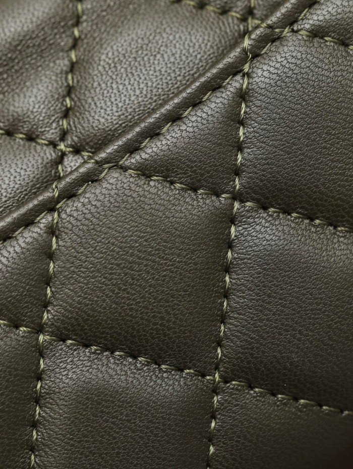 Chanel Leather Plaid Mini Wallet Bag #nigo21863