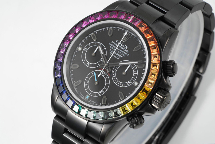 NIGO Rolex Mechanical Watch With Black Synthetic Bezel #nigo96923