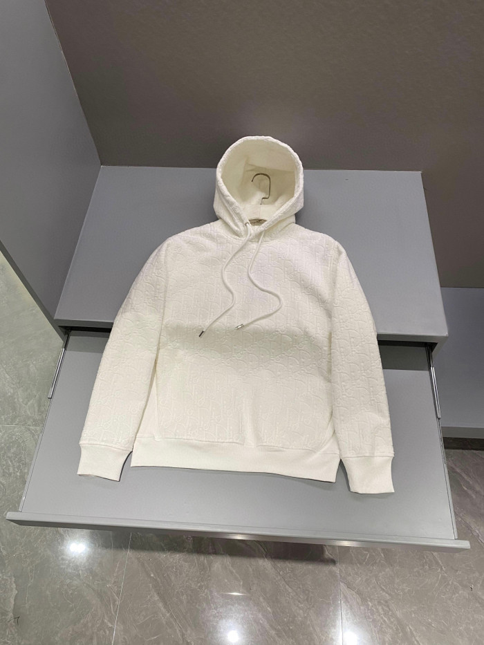 Dior Oblique Hooded Sweatshirt Relaxed Fit Loose Hoodie Pullover #nigo95126