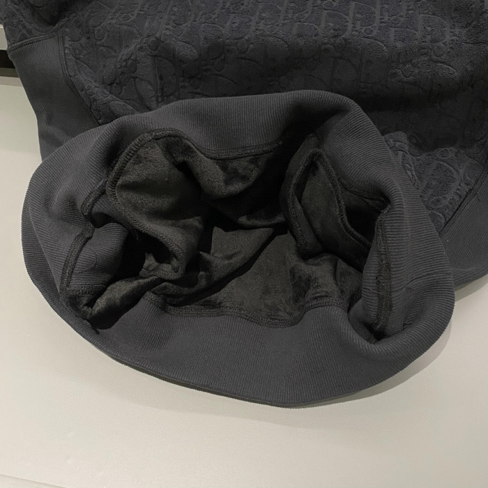Dior Oblique Hooded Sweatshirt Relaxed Fit Loose Hoodie Pullover #nigo95126