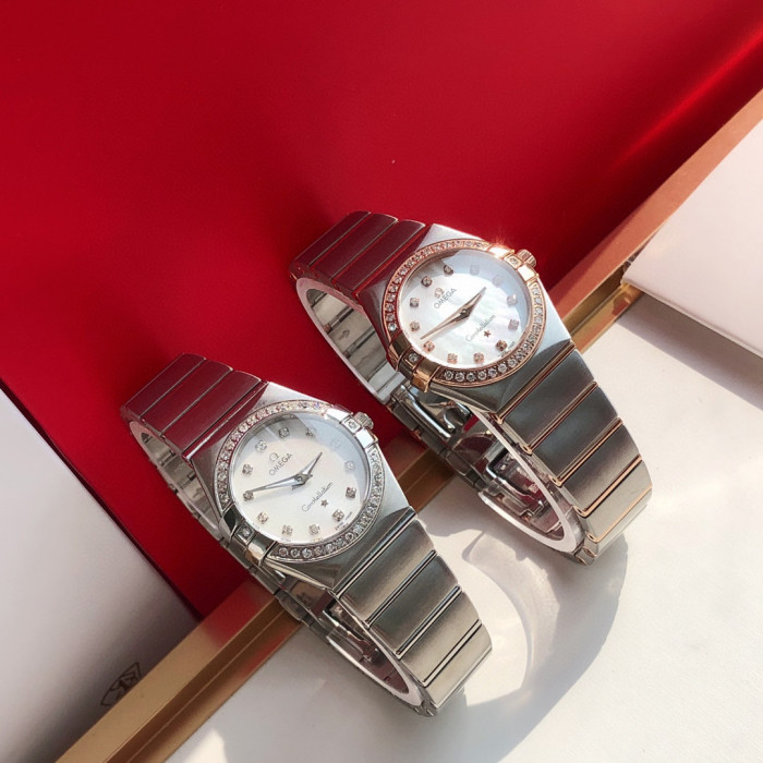 NIGO OMEGA Women's Anti-Glare Sapphire Mirror Swiss Quartz Watch #nigo96953