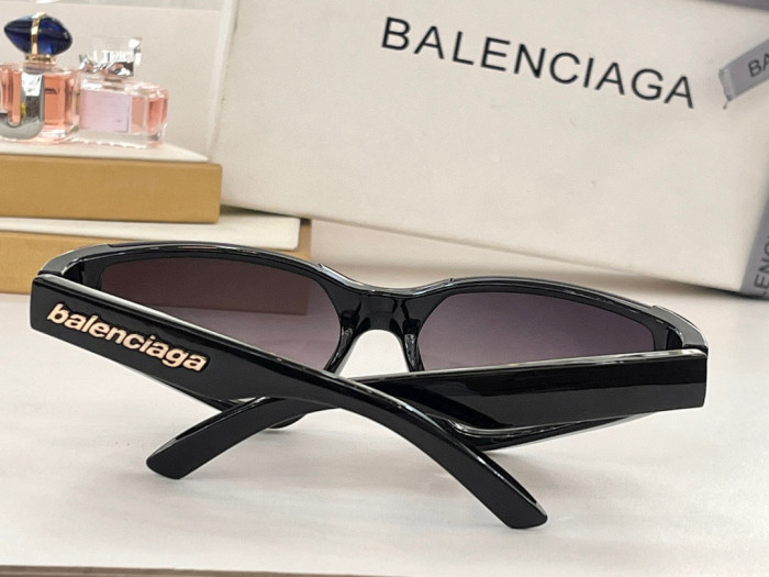 NIGO Balenciaga Cat Eye Plate Sunglasses Camouflage Print Eyewear Glasses #nigo96976