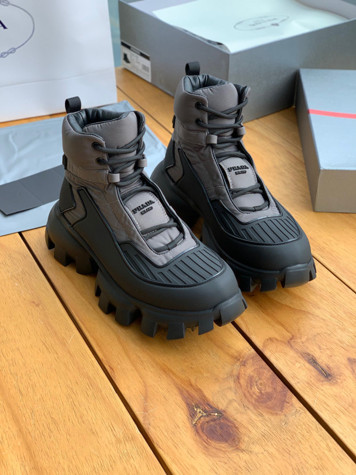 NIGO Prada Mens Fall Cloudbust Thunder High-Top Sneakers Shoes #nigo96986