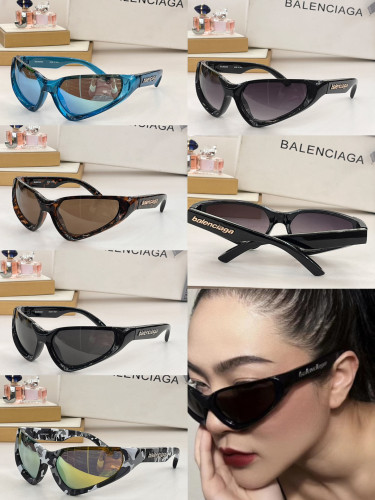 NIGO Balenciaga Cat Eye Plate Sunglasses Camouflage Print Eyewear Glasses #nigo96976