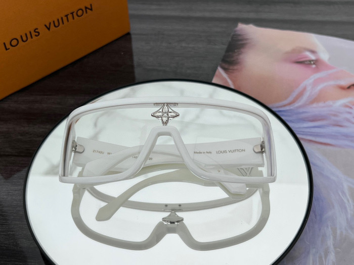 NIGO Louis Vuitton Men's Irregular Shape Plate Sunglasses Glasses #nigo96977
