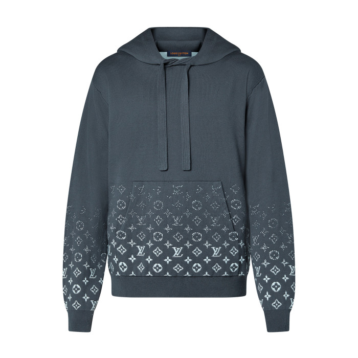 NIGO Louis Vuitton Men's Summer Gradient Cotton Hoodie CrewNeck Sweatshirt Pullover #nigo97129