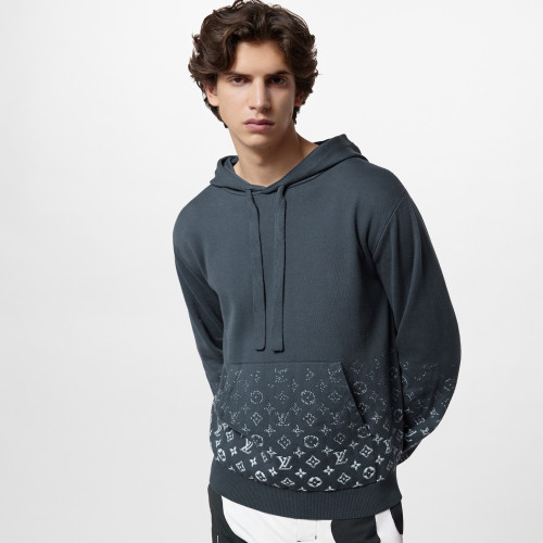 NIGO Louis Vuitton Men's Summer Gradient Cotton Hoodie CrewNeck Sweatshirt Pullover #nigo97129