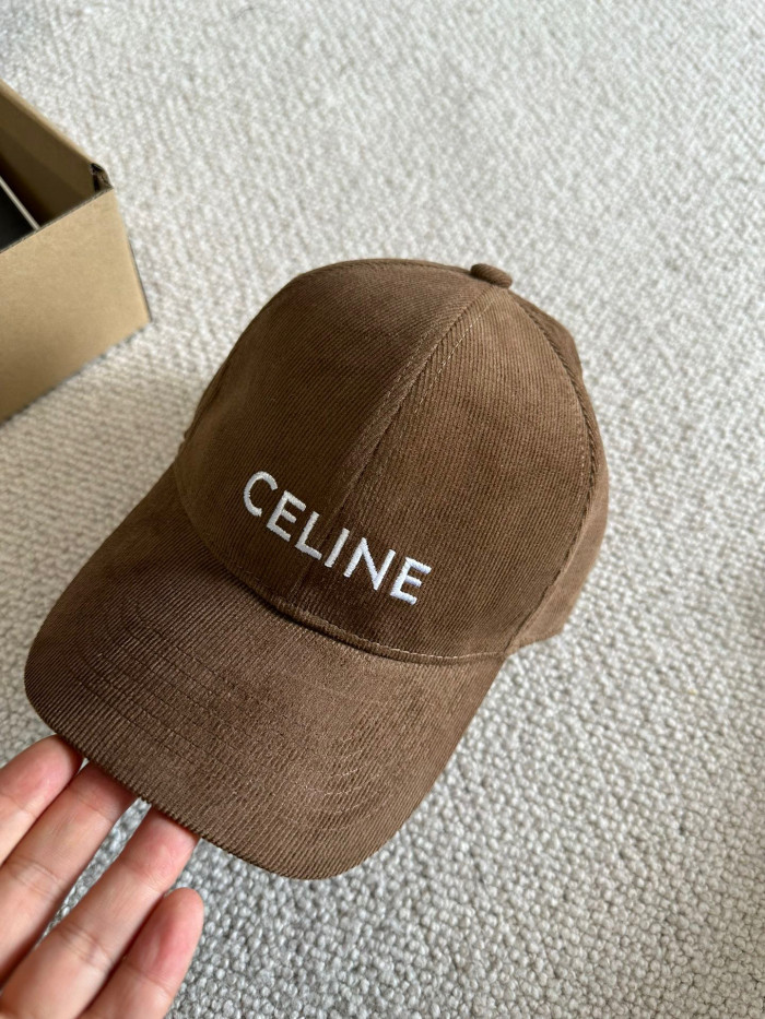 NIGO Celine Genderless Triomphe Baseball Cap In Cotton Hat #nigo97148