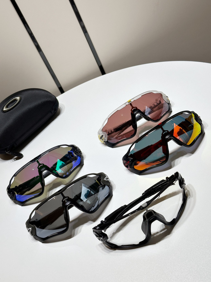 NIGO Oakley Matte Clear Frame Cycling Sports Eyewear Glasses #nigo97123