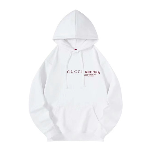 NIGO Gucci Men's and Women's Genderless Fall And Winter Models White Cotton Hooded Sweatshirt Pullovers #nigo97232