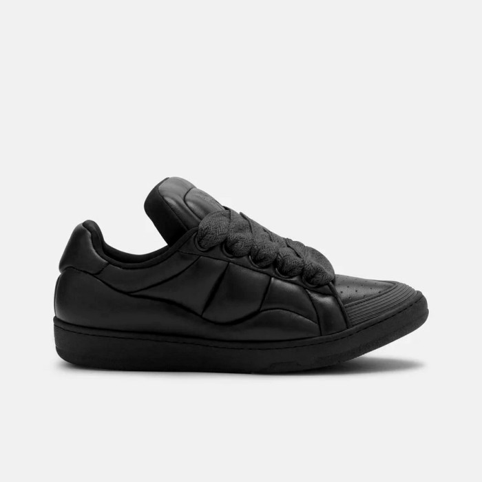 NIGO Lanvin Men's Lace Up Leather Curb Xl Sneakers Shoes #nigo97247