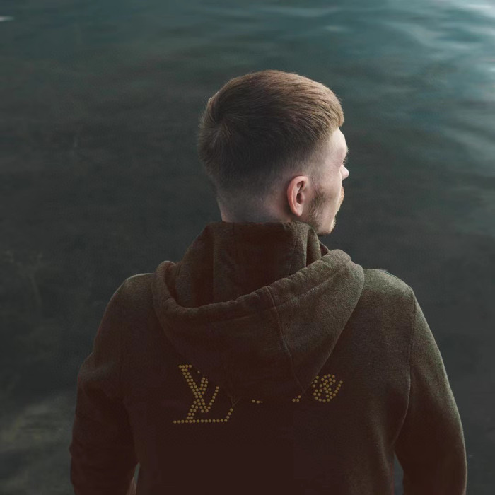 NIGO Louis Vuitton Men's Autumn Solid Color Loose Hooded Sweatshirt Pullover #nigo97254