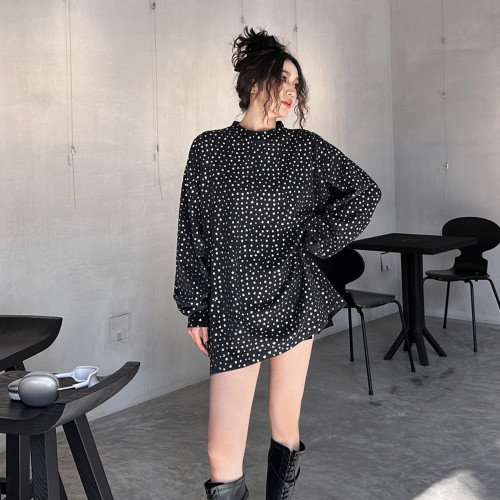 NIGO Balenciaga Men's Women's Spring and Autumn Cotton Printed Vintage Washed Loose Long Sleeve T-Shirt Ngvp #nigo7134