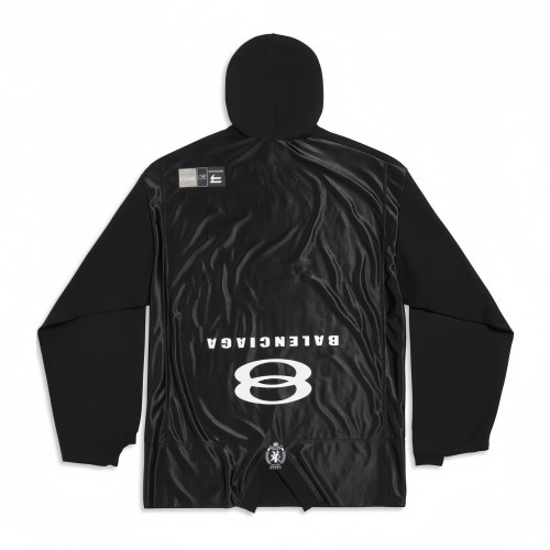 NIGO Balenciaga Men's and Women's Summer Embroidery Splicing Loose Fit Casual Long Sleeve Sweatshirt #nigo97326