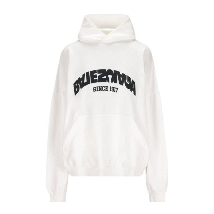 NIGO Balenciaga Men's Autumn and Winter Textured Letter Cotton Loose Fit Hooded Sweatshirt Pullover #nigo97358