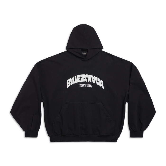 NIGO Balenciaga Men's Autumn and Winter Textured Letter Cotton Loose Fit Hooded Sweatshirt Pullover #nigo97358