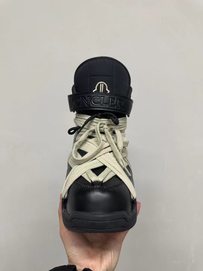 NIGO Moncler Men's High Top Cold Resistant Lace Up Leather Ski Shoes #nigo97356