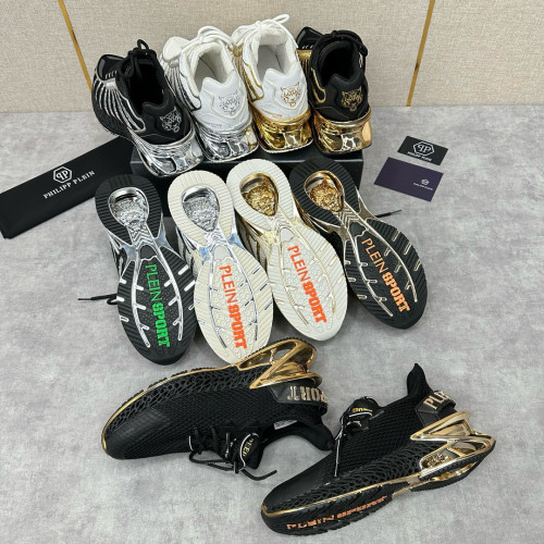 NIGO PhilippPlein Men's Low Top Tech Fabric Sneakers Running Shoes #nigo97393