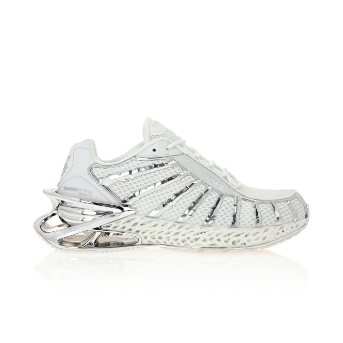 NIGO PhilippPlein Men's Low Top Tech Fabric Sneakers Running Shoes #nigo97393