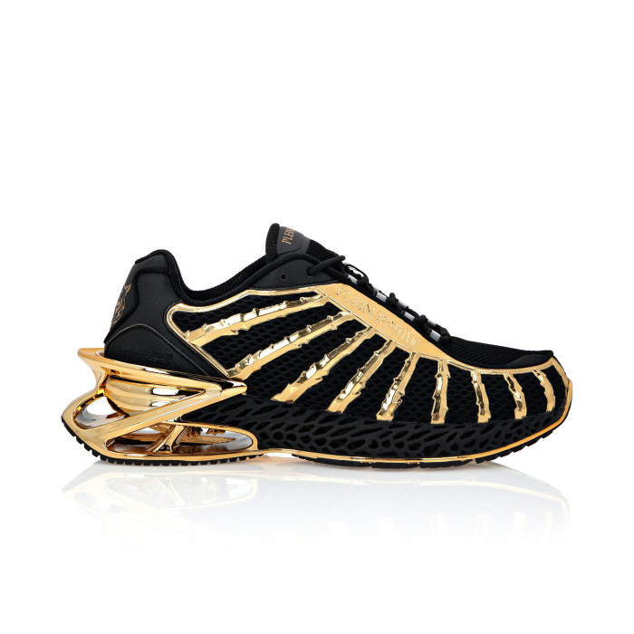 NIGO PhilippPlein Men's Low Top Tech Fabric Sneakers Running Shoes #nigo97393